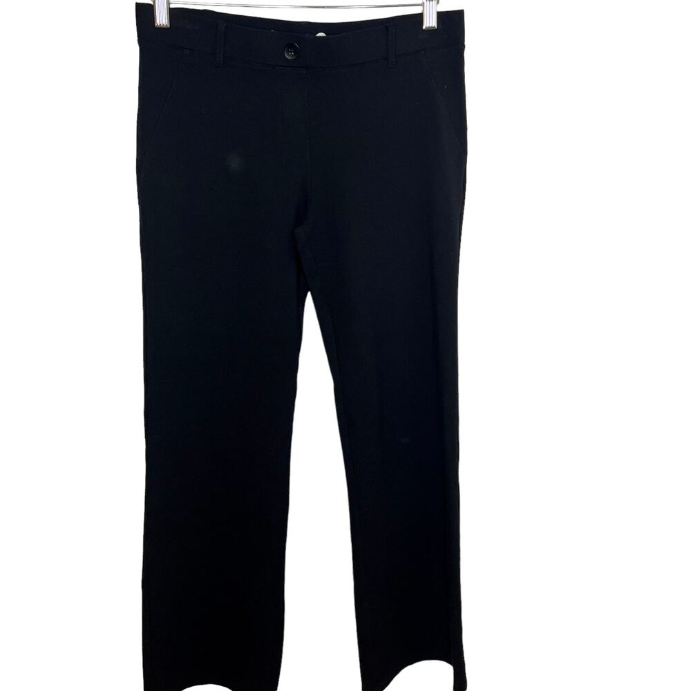 Betabrand Black Dress Yoga Pants Boot Cut Size Medium